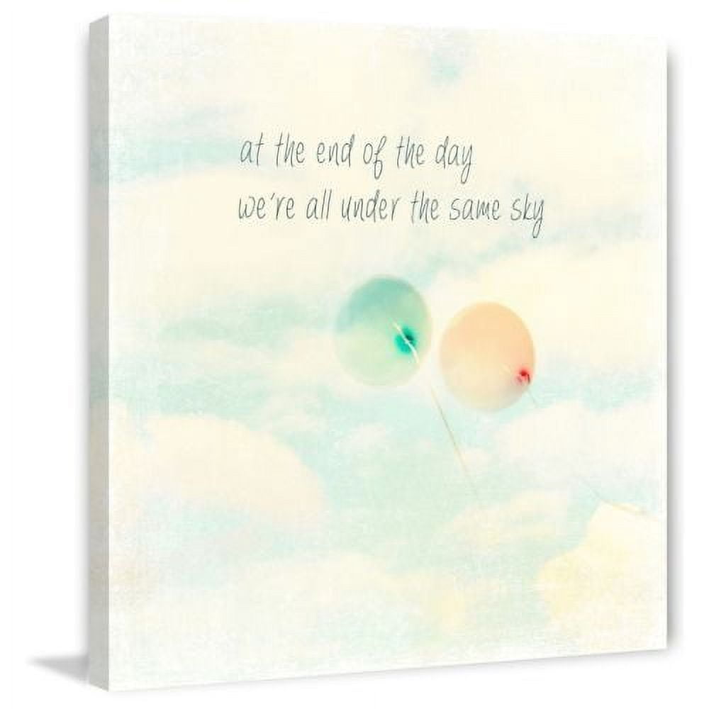 "At the End of the Day" Painting Print on Wrapped Canvas