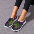 thumbnail image 1 of Nuevos zapatos vulcanizados con estampado de galaxia y espacio degradado para mujer, zapatillas de deporte transpirables con cordones y tendencia para exteriores, calzado suave para primavera y otoño, 1 of 5