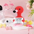 thumbnail image 4 of Regala JFBNXB I Love You Flamingo a ganchillo para su cumpleaños, 4 of 7