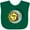 Green, variant on Inktastic Summer Solstice Sun and Moon Boys or Girls Baby Bib