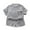 Gray, variant on KYAIGUO Toddler Baby Boys Short Sleeve Sporty Set Newborn Summer with Apocket Pullover Shirt T Shirt and Shorts Loose Casual 2 Piece Outfit 9 Months-5 Years