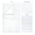 Trend Lab Baby Nursery Crib Bedding Set, Simply White 3 Piece
