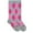 Grey Heather, variant on Jefferies Socks Girls Argyle Pattern Cotton Dress Knee High Socks 1 Pair Pack