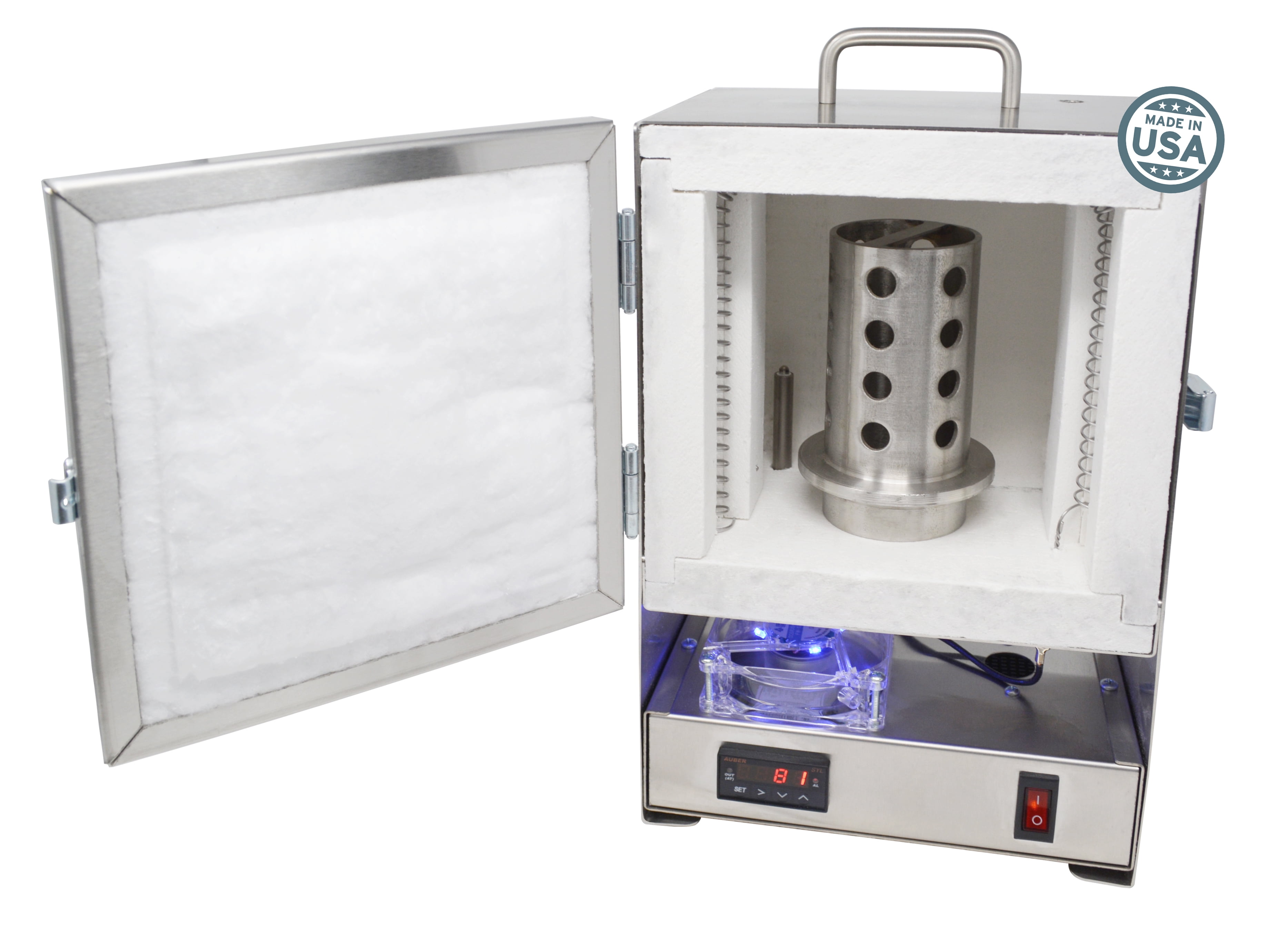 Tabletop HiTemp 2200°F Electric Burnout Oven Vent Hole STANDARD