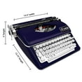 thumbnail image 4 of The Oliver Typewriter Company Machine à Écrire Manuelle Intemporelle, Bleu Royal, 4 of 4