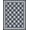 Blue, Pattern 3, variant on ODIKA 4' x 6' Machine Washable Non-Slip Area Rug, Geometric lattice High Traffic Rug, Black, 716749
