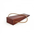 thumbnail image 5 of Cherry Door Wedge Solid Mango Wood Leather Hanging Loop Renovators Supply, 5 of 7