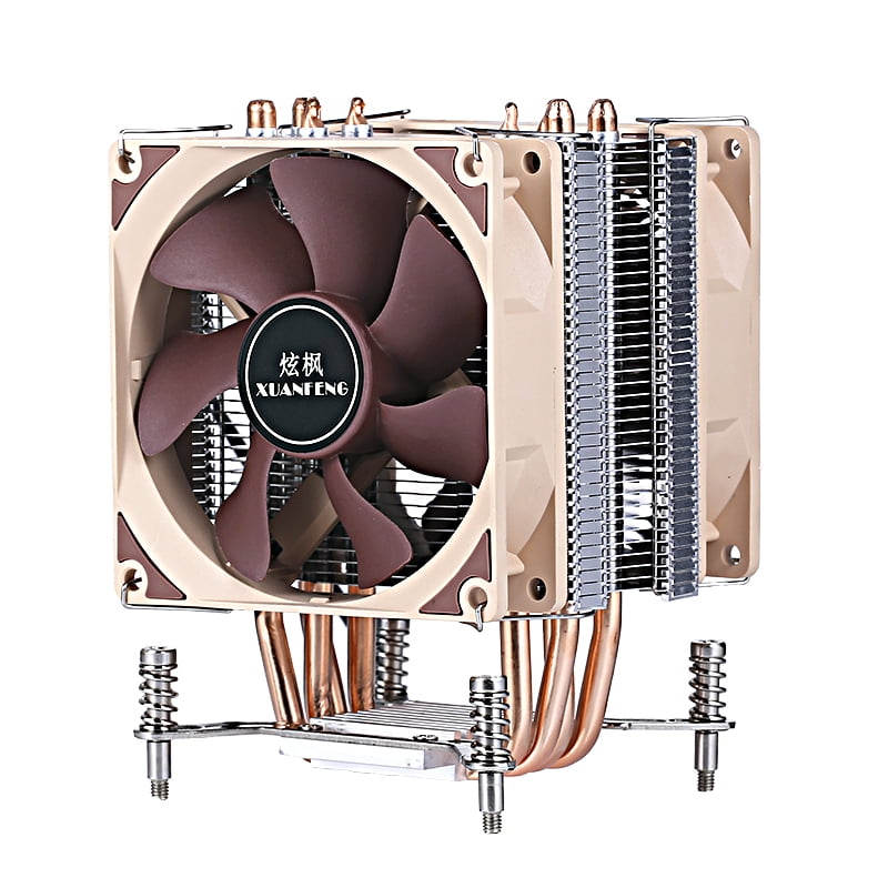 Computer Radiator 4 Heat Pipe Air-cooled CPU Cooling Fan Efficient Cooler Suitable For Installing LGA2011 2066 E3 E5 X79 X99