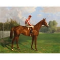 thumbnail image 2 of Richard Benno Adam 18x15 Black Ornate Wood Framed Double Matted Museum Art Print Titled - Titina My Jockey Bernard Carlslake (1907), 2 of 5