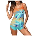 thumbnail image 2 of WaiiMak Swimsuit Women Two Piece Tankini Bathing Suits For Women Tummy Control Swimwear, 2 of 7