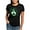 Black, variant on CafePress - St Patricks Day Women's Deluxe T Shirt - Womens Tri-blend T-Shirt