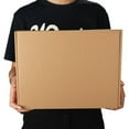 thumbnail image 5 of Ajhhao Cardboard Boxes With Lids Cardboard Boxes Small Boxes For Shipping Shipping Boxes Mailers, Brown Cardboard Boxes For Packing Mailing Boxes For Packaging Small Business 12x9x4 Inch, 5 of 7