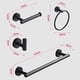 thumbnail image 2 of Juego de accesorios para baño, tira para toallas de baño + aro para toallas + soporte para papel higiénico + gancho para toallas de baño,, 2 of 5