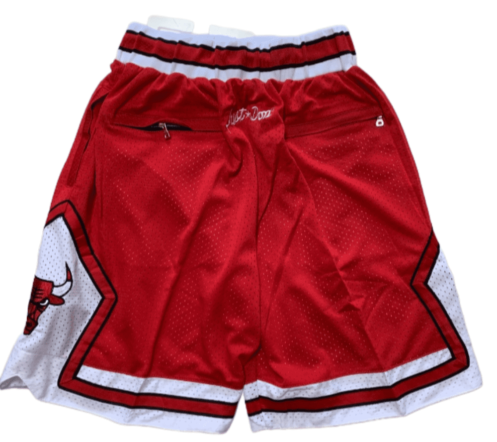 Men Team Basketball Shorts Just Don Bulls Size: S 