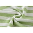 thumbnail image 3 of WIBACKER 3-10T Summer Short Sleeve Pajamas Set for Little Girls Striped PJS Cute Jammies Set - Green Rainbow, 3 of 6