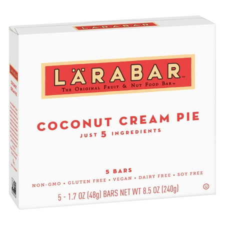 Larabar Gluten Free Coconut Cream Pie Fruit and Nut Bars 5 ct, 8.5 oz