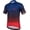 A1, variant on Men's Full Zip Cycling Jersey Breathable Tops Bicycle Short-Sleeved Jersey Bike Shirt