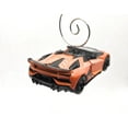 thumbnail image 2 of 2019 Lamborghini Aventador SVJ Orange Christmas Ornament, 2 of 2