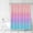 Rainbow, variant on Burnt Orange Ombre Shower Curtain Gradient Orange White Modern Simplicity Fabric Bathroom Curtains Decor Set with Hook(72" WX72 H)
