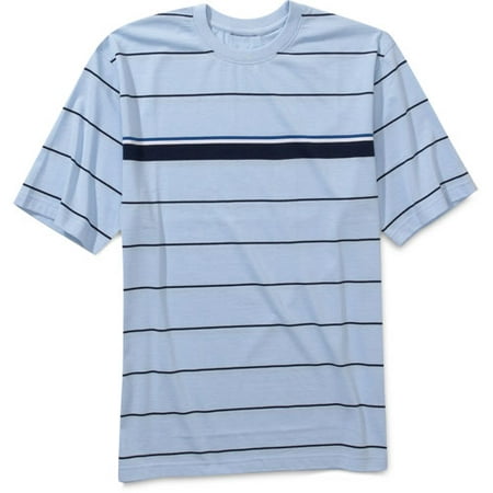 Puritan - Puritan - Men's Short-Sleeve Stripe Crew Tee Shirt - Walmart.com