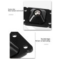 thumbnail image 2 of 4 Poleas Universales Autoadhesivas Acero Inoxidable (negro), 2 of 9