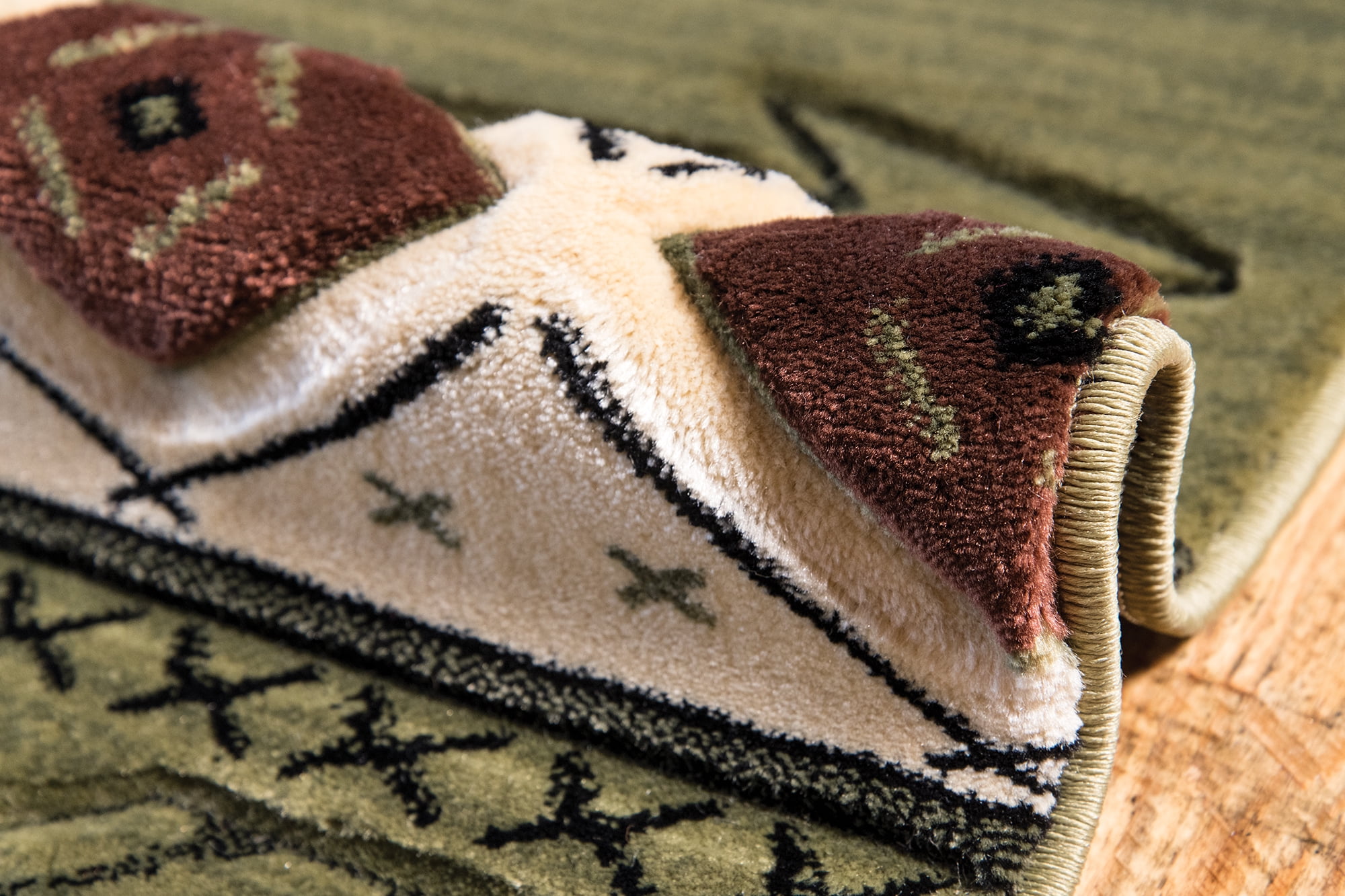 United Weavers of America Lodge Animal Print Loomed Area Rug, 7.83' x 10'