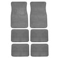 thumbnail image 2 of FH Group Carpet Floor Mats with Heel Pad  With Heel Pad for SUV, VAN, 3 Row Full Set, Gray, 2 of 5