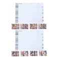 thumbnail image 3 of Shisuyan Calendrier Mural Papier Multi 2Ensemble 29.6x20.7x0.02 Po Décoration Maison Bureau, 3 of 8