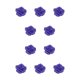 thumbnail image 2 of Inteprter 10 Uds. De simulación de arcilla artesanal, duradero, autoensamblaje, adorno hecho a mano, adornos para hornear, de accesorios Decoración del hogar Morado oscuro, 2 of 6