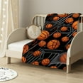 thumbnail image 2 of ARISTURING Super Soft Basketball Blanket Lightweight Cozy 3D Printed Flannel Soccer Baseball Throw Blankets for Sport Fans Kids Adults Gifts, 2 of 6