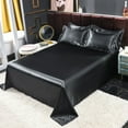 thumbnail image 4 of Fwttom Draps en Soie Glacée d'Été, Tapis Climatisés, Draps Frais, Pièce Anti-Rides, Drap Mince, 4 of 8