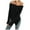 Black, variant on Womens Plain Tshirts Long Sleeve Going Out Tops for Women Fall Elegant White Off The Shoulder Sweater Design Knitted Blouses Dressy Casual White XL