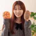thumbnail image 2 of Jiibva Plush Sport Ball Keychain, Plush Basketball Football Keyring for Sport Lover Purse Bag Charms Pendant Keychain for Men Women, 2 of 7