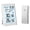 White, variant on Digital Wireless Weather Station Indoor Outdoor Thermometer Hygrometer Sensor