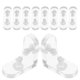 thumbnail image 4 of ColoMX 20 Sets en forma de soporte de esquina de soporte de soporte de la esquina de la esquina de la esquina acrílico transparente de 90 grados para muebles Fijar de caja de madera, 4 of 7