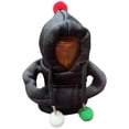 thumbnail image 2 of Sudadera Con Capucha para Cambios Coche Divertida Camisa Con Perilla Marchas (bola Piel Negra), 2 of 2