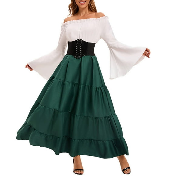 Victorian Dress Renaissance Costume for Women Gothic Witch Dress Medieval Renaissance Costume Gothic Witch Dress Medieval Wedding Dress