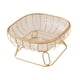 thumbnail image 2 of Cesta de alambre para frutas, frutero decorativo, bandeja moderna para guardar verduras, colgante M, 2 of 9