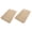 Khaki 50 80cm, variant on AOOOWER Set Of 2 Bathroom Mats Shower Floor Rugs Memory Foam Bath Mat Machine Washable