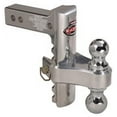 thumbnail image 3 of Trimax Locks Trailer Hitch Ball Mount TRZ8ALRP Razor RP; For 2 Inch Receiver; 10000 Pound Gross Trailer Weight/1500 Pound Tongue Weight; Non-Swivel; Dual Hitch Ball - 2 Inch And 2-5/16 Inch; Aluminum, 3 of 3
