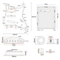 thumbnail image 4 of PENGXIANG ST Style Electric Guitar Full Set DIY Accessory Kit Including Prewired Pickguard SSS Pickups and Other Accessories Black, 4 of 6