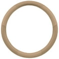 thumbnail image 2 of Motor Trend Odorless Beige Classic Stitch Perforated Simulated Leather Steering Wheel Cover for Car SUV Van & Truck, 2 of 6