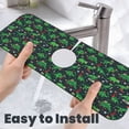 thumbnail image 6 of Kdxio Dino Christmas Party Pattern Non-Slip Diatom Mud Faucet Drain Pad,Self Absorbent Mat for Kitchen Sink for Variety Kitchen & Bathroom Countertops, 6 of 7