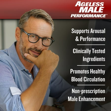 Ageless Male Performance, Male Enhancement Formula, 60 Tablets