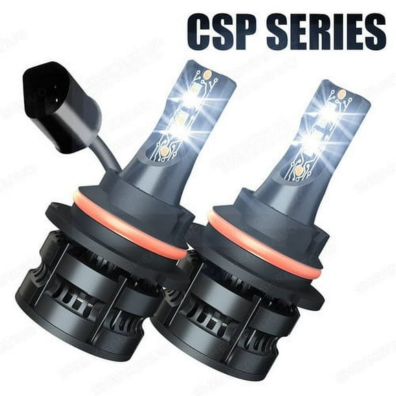 For 2015-2019 Nissan Versa 9007 LED Headlight Hi/Lo Bulbs 6000k