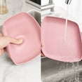 thumbnail image 4 of Square Dinner Plates, Plastic Picnic Plates Reusable, Square Dessert Snack, Lunch Appetizer Salad Plates, Kitchen Dinnerware Dishes for Camping Party Grill, 4 of 7