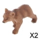 thumbnail image 1 of Figura de acción de oso CUTICAT juguete modelo 2 piezas, 1 of 8