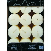 Candle Lite 4520570 1276570 Scented Votive Candle, Creamy Vanilla Swirl Fragrance, Ivory Candle, 10 to 12 Hour Burning (Case of 12)