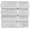 Silver Gray-4-Piece Bath Towels, variant on 6 Piece Towel Set Wedgewood Cotton Bathroom Towel Set