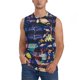 thumbnail image 1 of Balery Sea Inhabitans and Herb Camisetas sin mangas para hombre, absorbe la humedad y protege contra el mal olor.-3X-Large, 1 of 7
